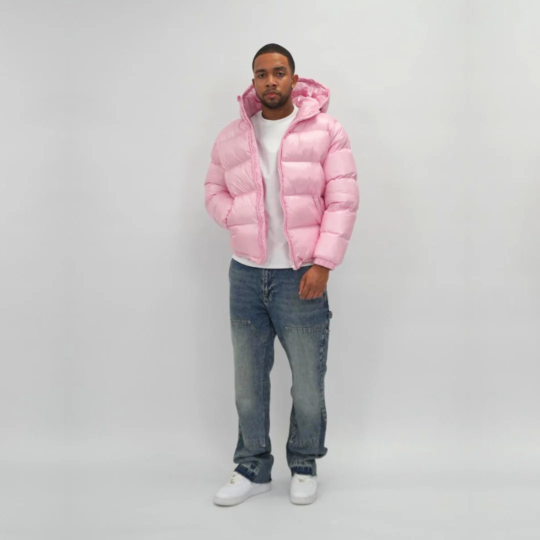 the down puffa’ - pink - Image 3