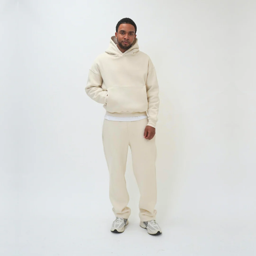 the straight leg jogga' - creme - Image 3