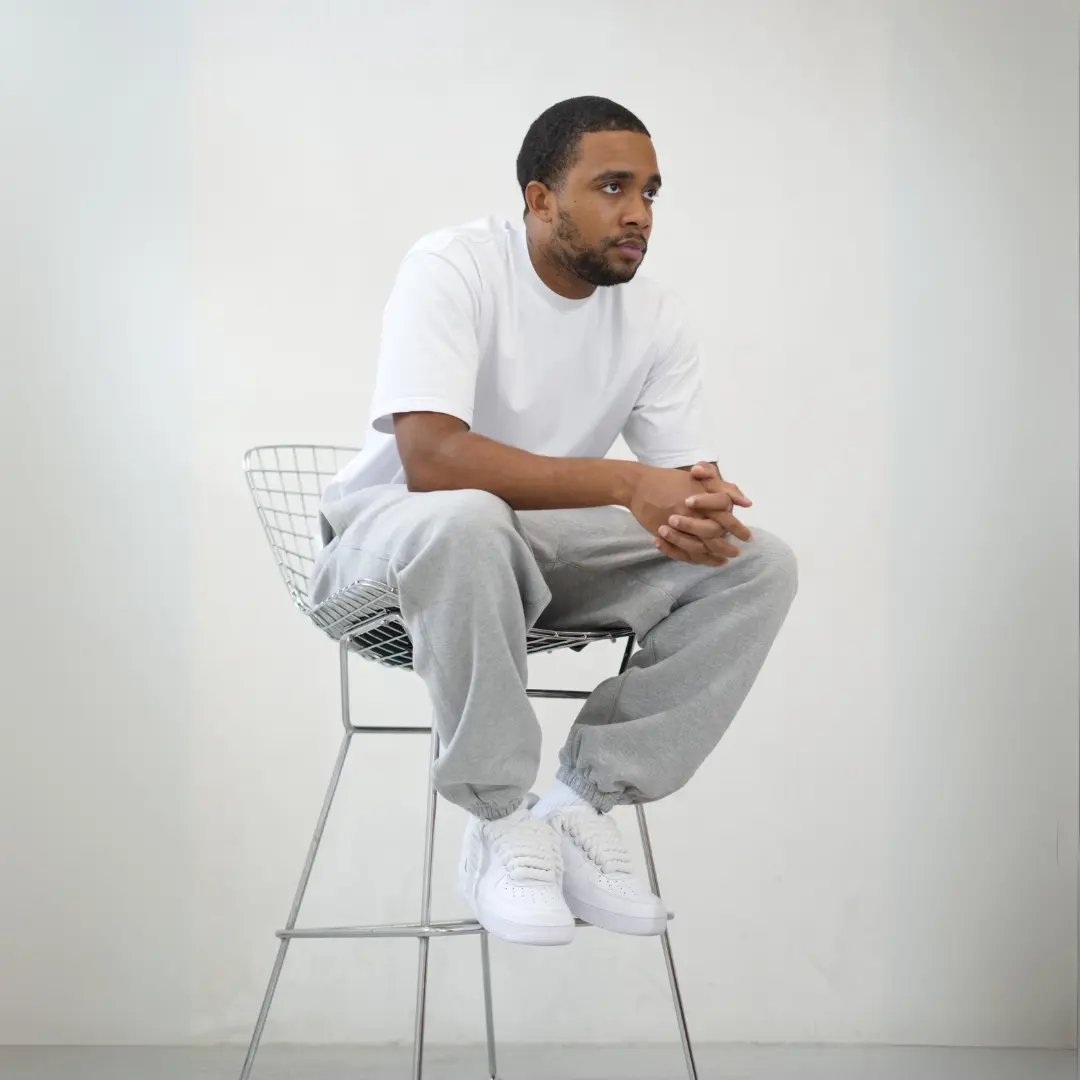 the baggy cuffed jogga' - grey - Image 10