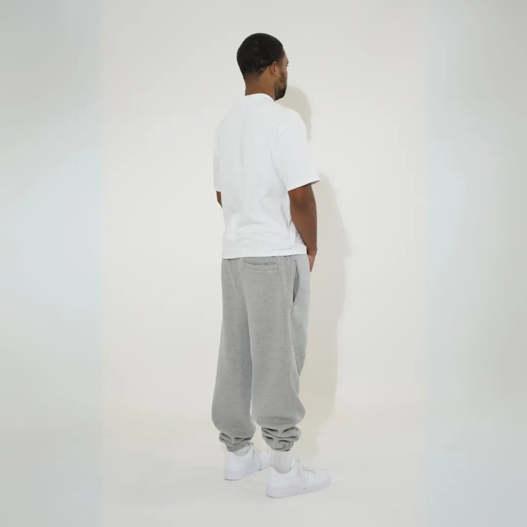 the baggy cuffed jogga' - grey - Image 6