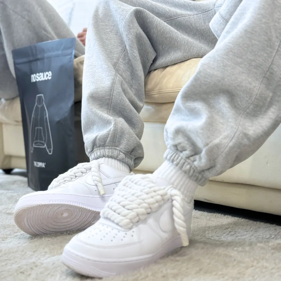 the baggy cuffed jogga' - grey - Image 8