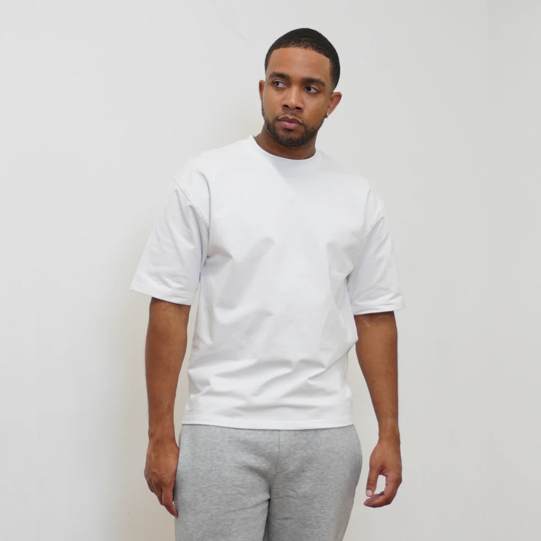 the perfect oversized tee - white - Image 3