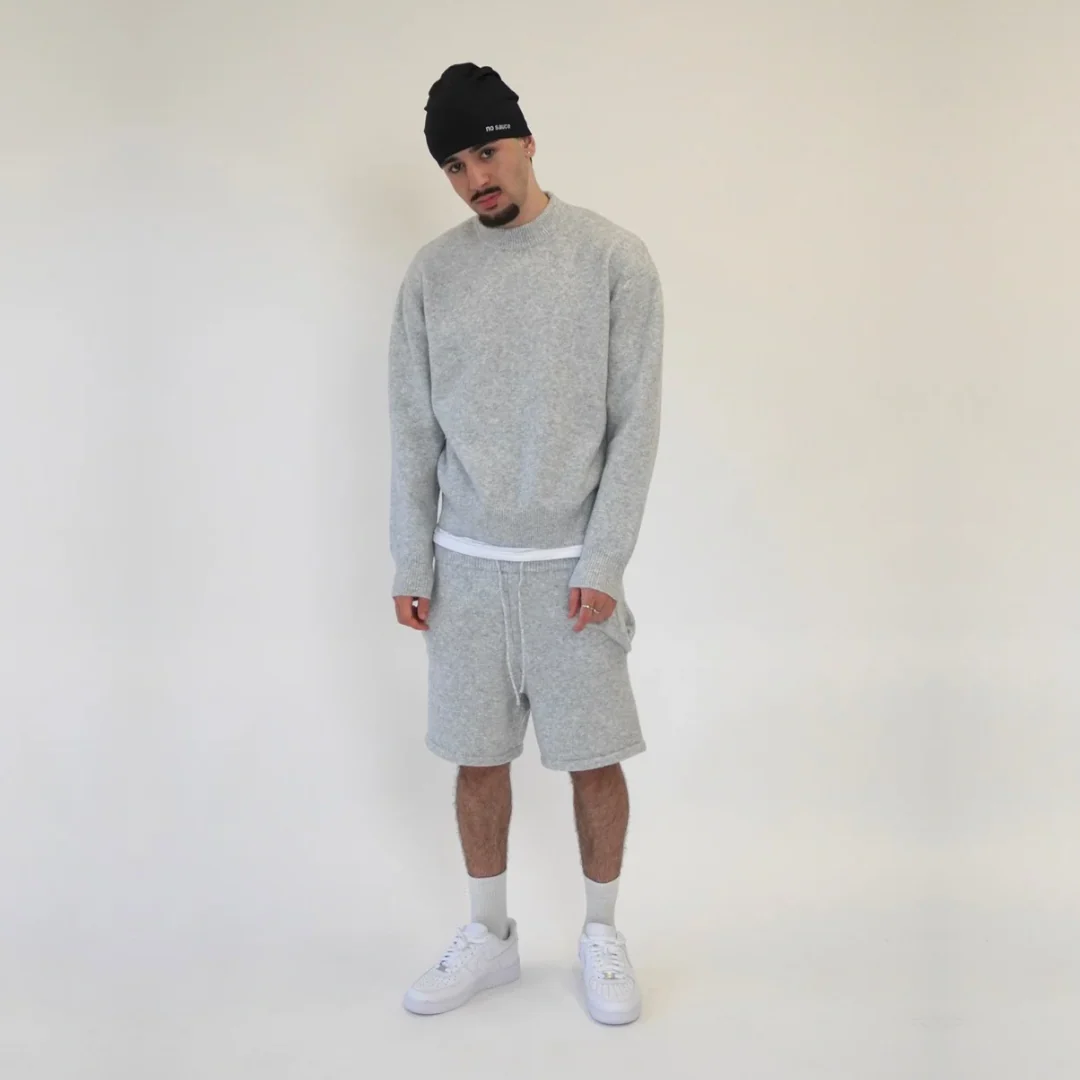 the soft-knit sweata' - grey - Image 5