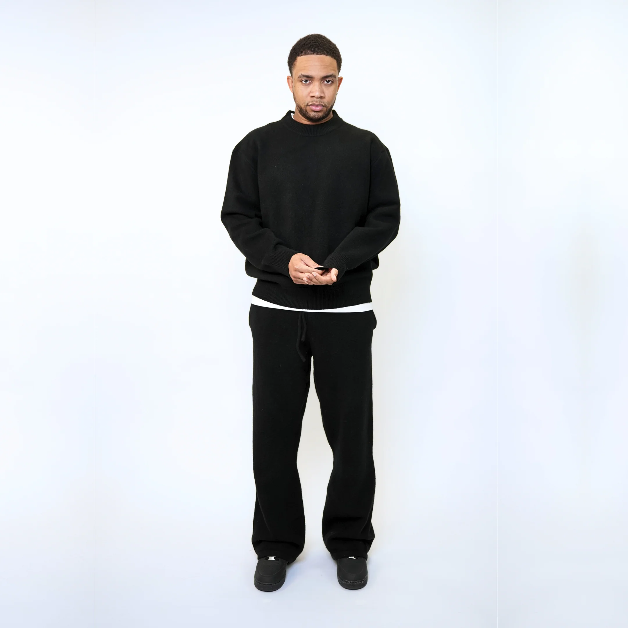 the soft-knit sweata' - black - Image 3