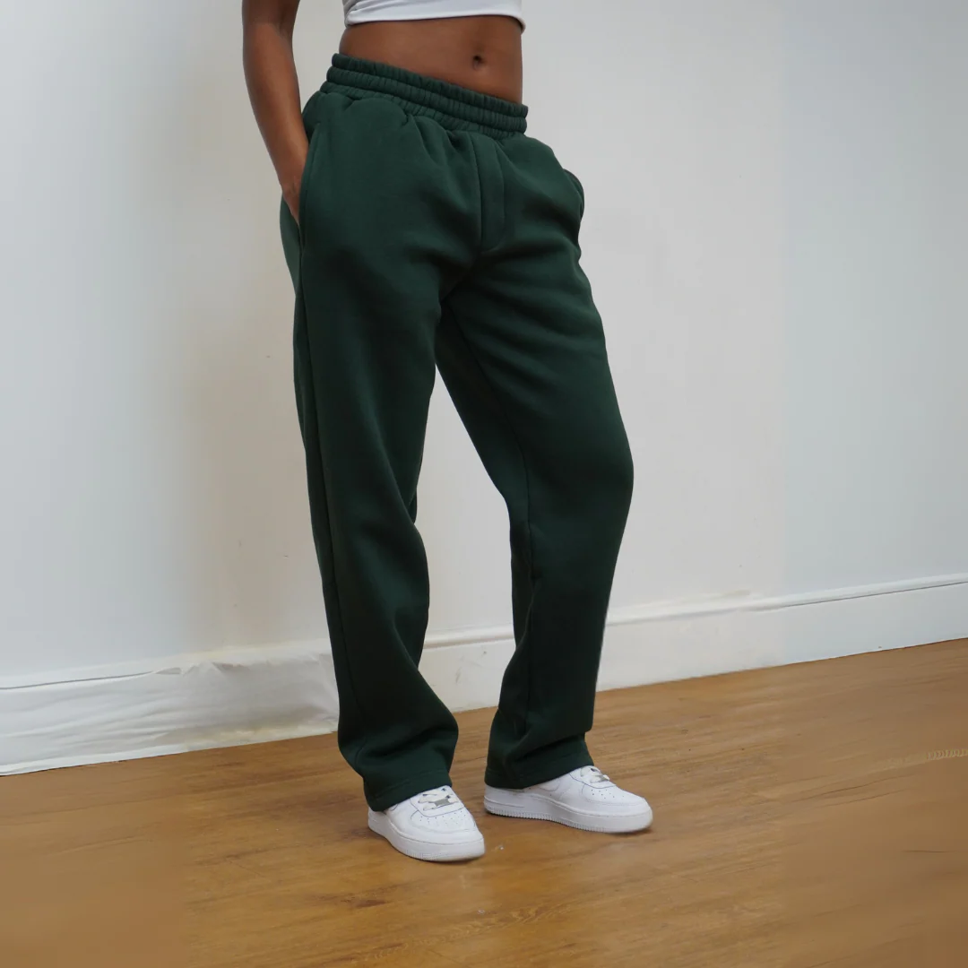 the straight leg jogga' - forest green - Image 5