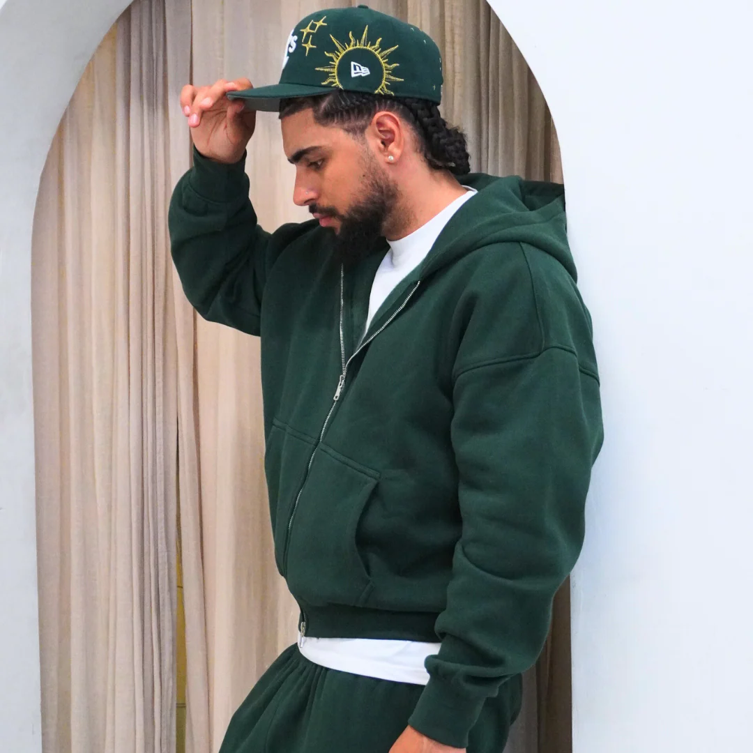 the zippa' - forest green - Image 7